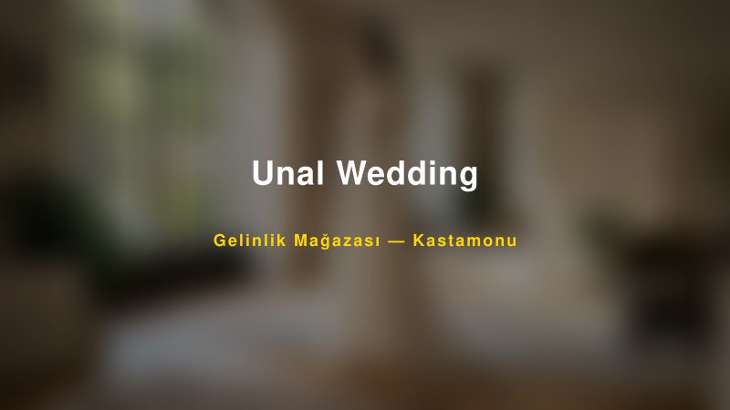 Unal Wedding — Kastamonu Kır Düğünü Mekanı Rehberi — 1